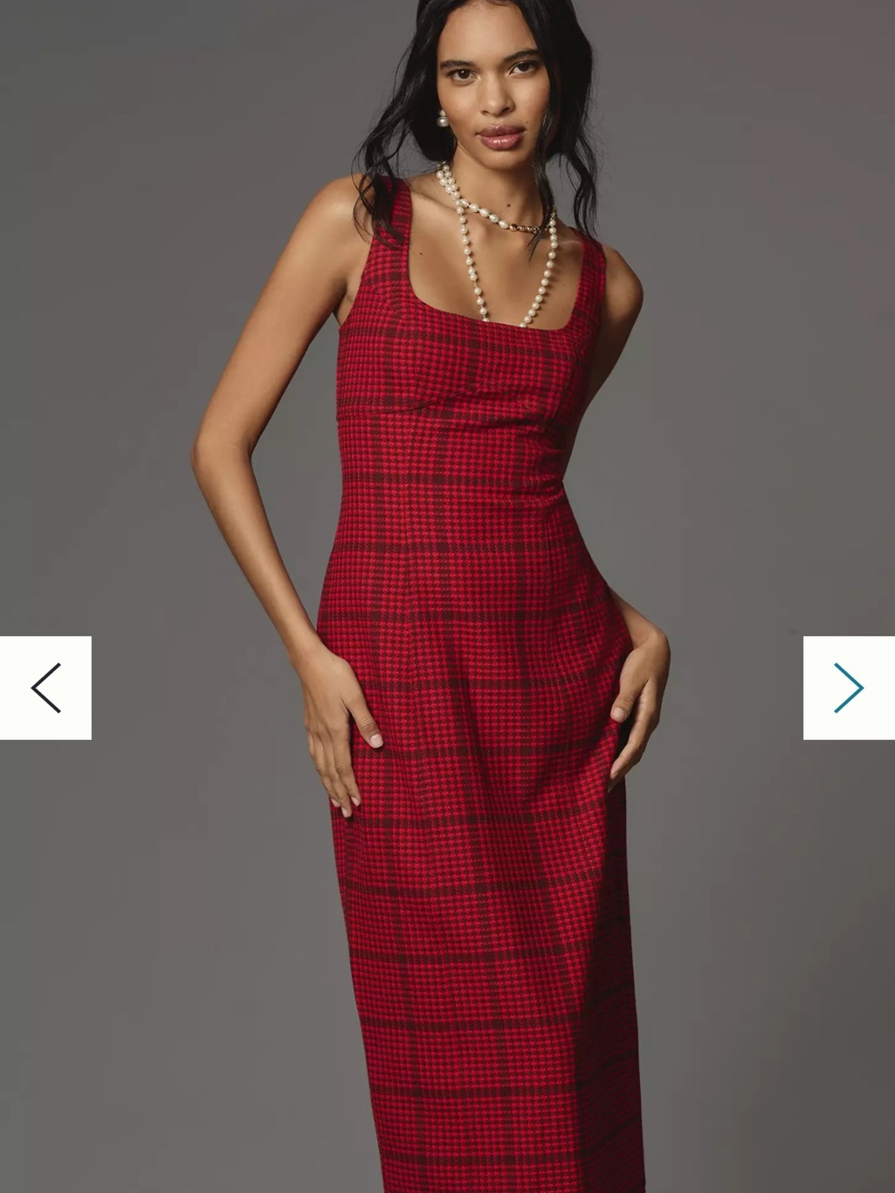 Anthropologie Pilcro Bombshell Tweed Slim Midi Dress